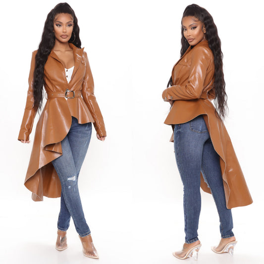 The Hi-Lo Peplum Jacket