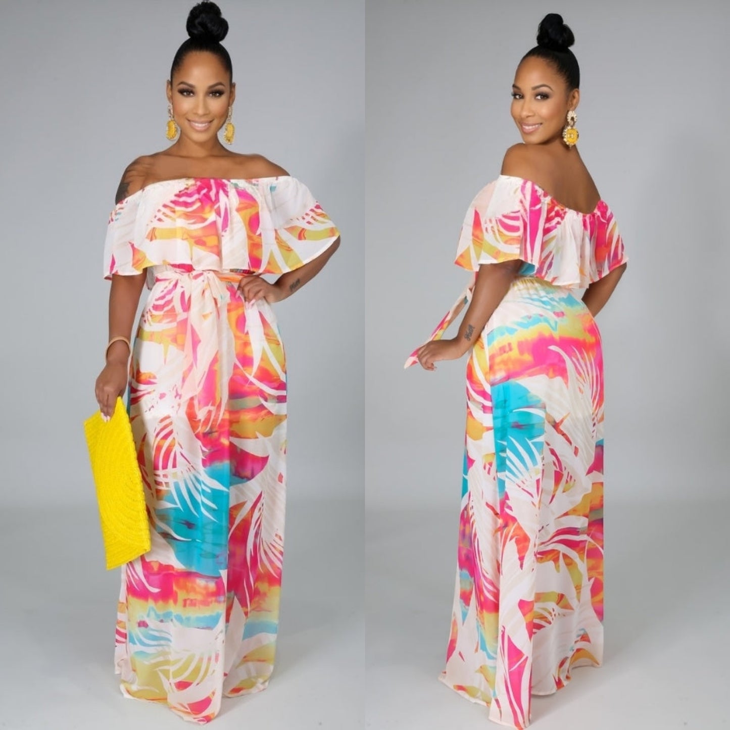 The Tropical Maxi Dress