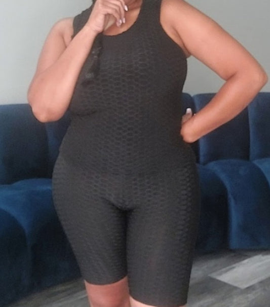 The Active Textured Biker Set
