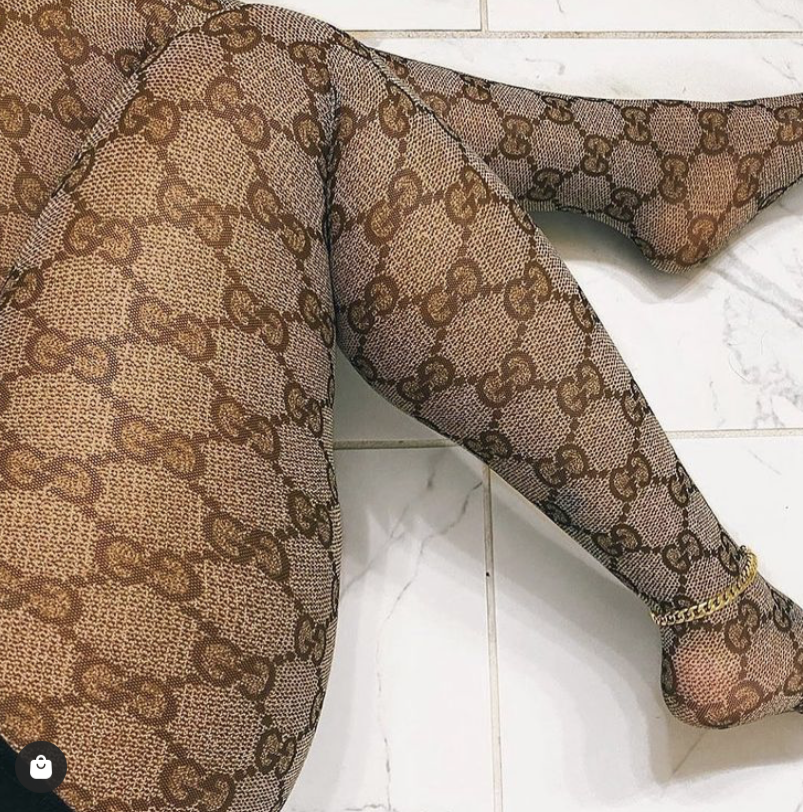 The GG Brown Designer Tights